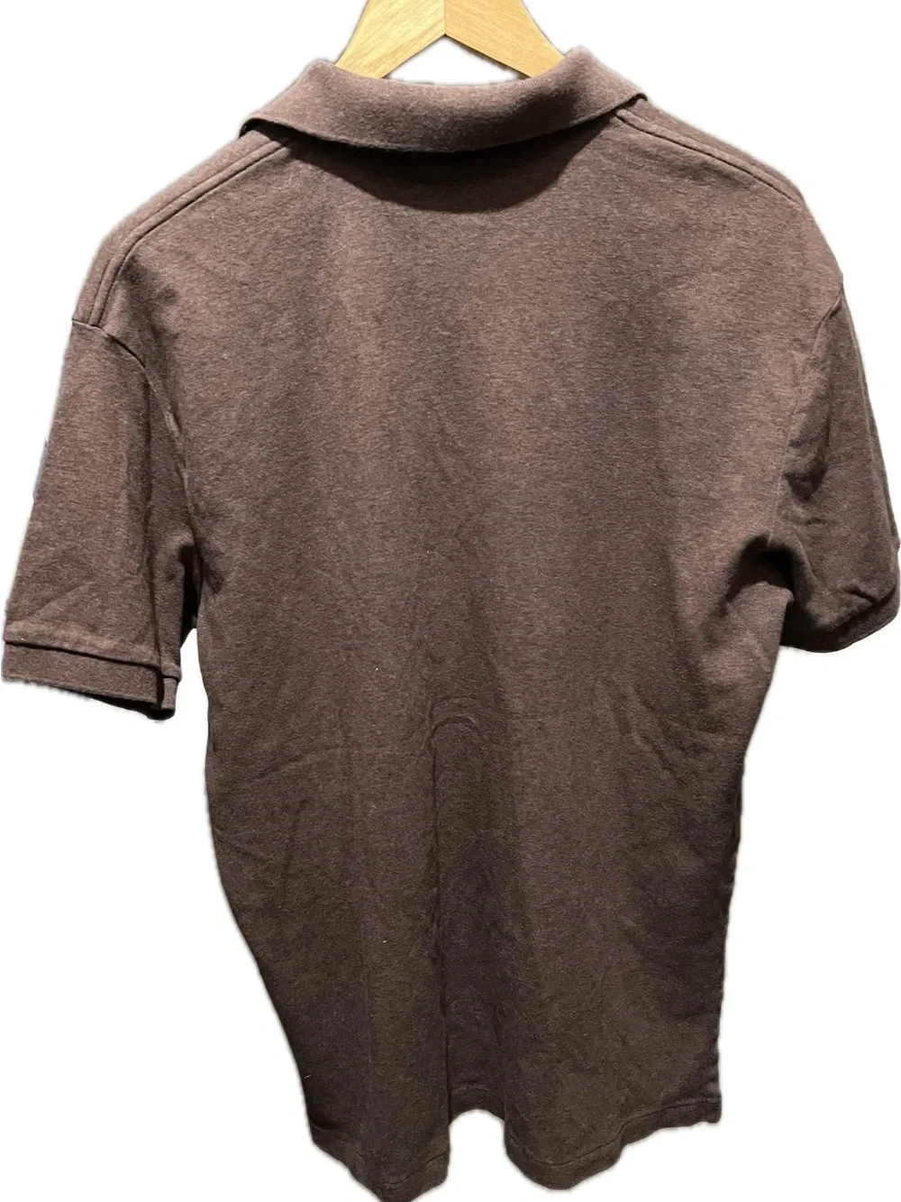 Polo by Ralph Lauren Men's Dark Brown Polo Shirt